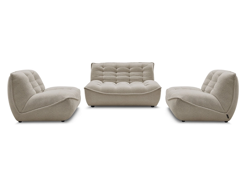 BOBOCHIC Divano 3 posti con pouf SERENA BOBOCHIC Divano 3 posti con pouf SERENA