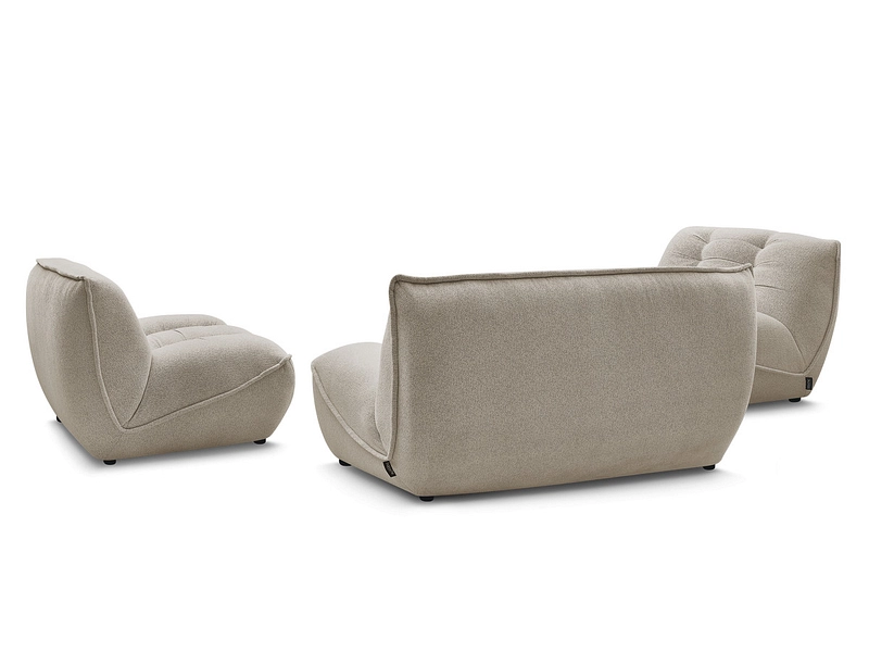BOBOCHIC Divano 3 posti con pouf SERENA BOBOCHIC Divano 3 posti con pouf SERENA