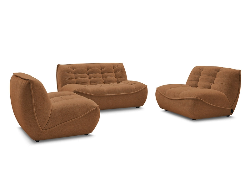 BOBOCHIC Divano 3 posti con pouf SERENA BOBOCHIC Divano 3 posti con pouf SERENA