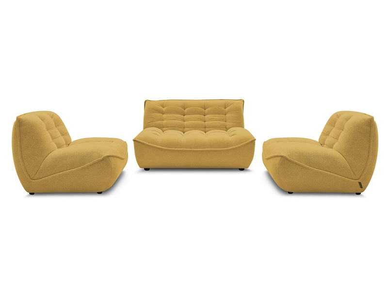 BOBOCHIC Canapé 3 places avec pouf SERENA BOBOCHIC Canapé 3 places avec pouf SERENA