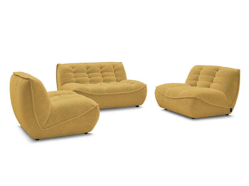BOBOCHIC Canapé 3 places avec pouf SERENA BOBOCHIC Canapé 3 places avec pouf SERENA