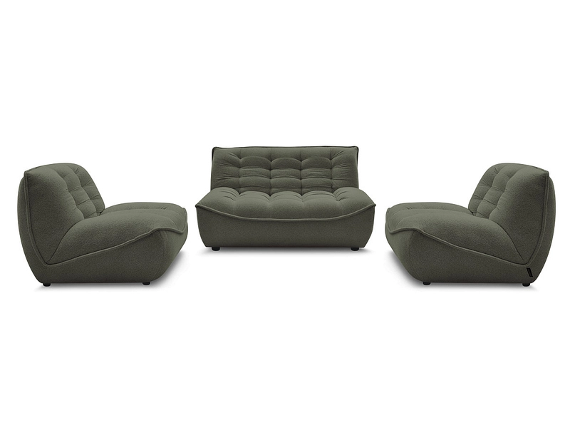 BOBOCHIC Canapé 3 places avec pouf SERENA BOBOCHIC Canapé 3 places avec pouf SERENA