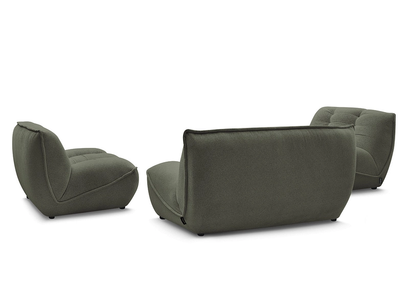 BOBOCHIC Canapé 3 places avec pouf SERENA BOBOCHIC Canapé 3 places avec pouf SERENA