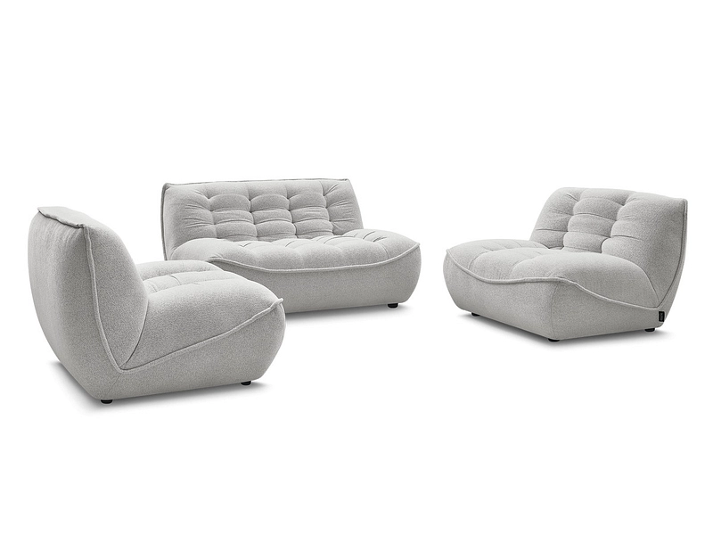 BOBOCHIC 3er Sofa mit Hocker SERENA BOBOCHIC 3er Sofa mit Hocker SERENA
