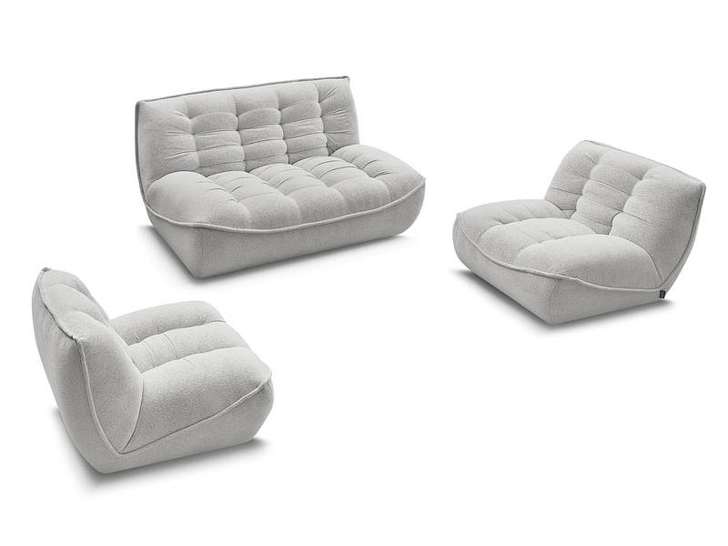 BOBOCHIC 3er Sofa mit Hocker SERENA BOBOCHIC 3er Sofa mit Hocker SERENA