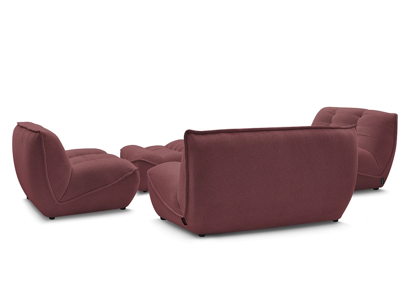 BOBOCHIC Divano 3 posti con pouf SERENA BOBOCHIC Divano 3 posti con pouf SERENA