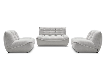 BOBOCHIC 3er Sofa mit Hocker SERENA BOBOCHIC 3er Sofa mit Hocker SERENA