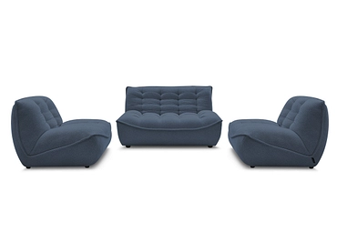 BOBOCHIC Divano 3 posti con pouf SERENA BOBOCHIC Divano 3 posti con pouf SERENA
