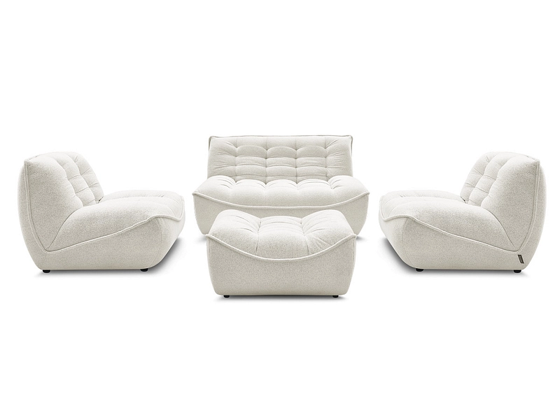 BOBOCHIC Canapé 3 places avec pouf SERENA BOBOCHIC Canapé 3 places avec pouf SERENA