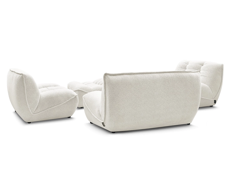 BOBOCHIC Canapé 3 places avec pouf SERENA BOBOCHIC Canapé 3 places avec pouf SERENA