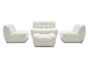 BOBOCHIC Canapé 3 places avec pouf SERENA BOBOCHIC Canapé 3 places avec pouf SERENA