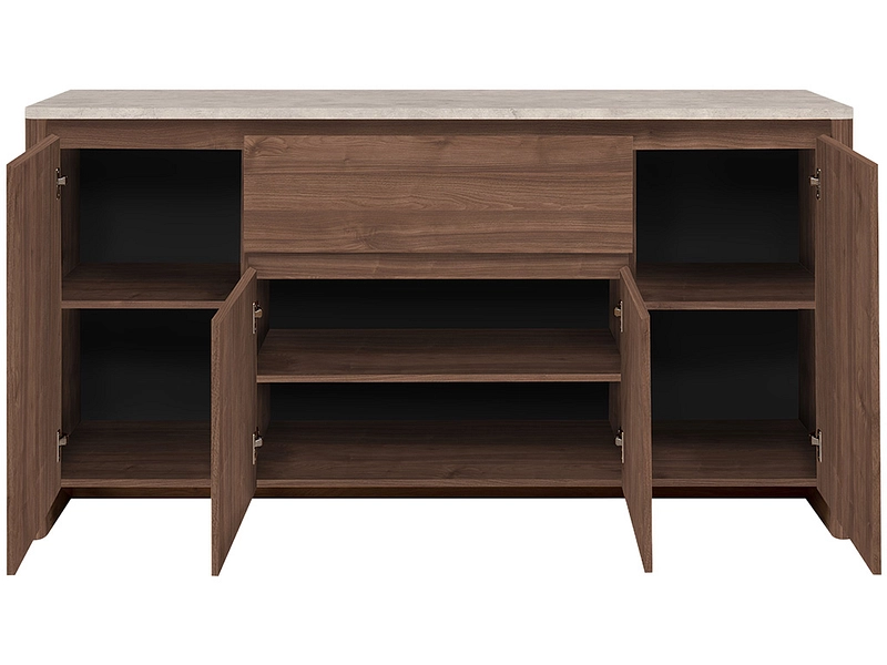 Sideboard GENF 4 portes 1 tiroir Sideboard GENF 4 portes 1 tiroir