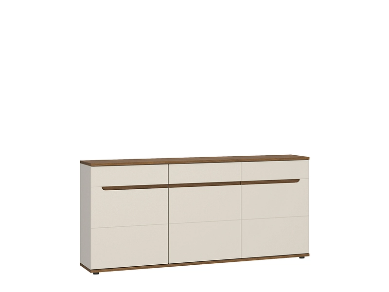 Sideboard KANSAS 3 portes 1 tiroir Sideboard KANSAS 3 portes 1 tiroir