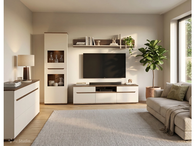Sideboard KANSAS 3 portes 1 tiroir Sideboard KANSAS 3 portes 1 tiroir