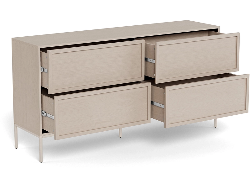 Kommode PALMDALE 4 Schubladen Kommode PALMDALE 4 Schubladen
