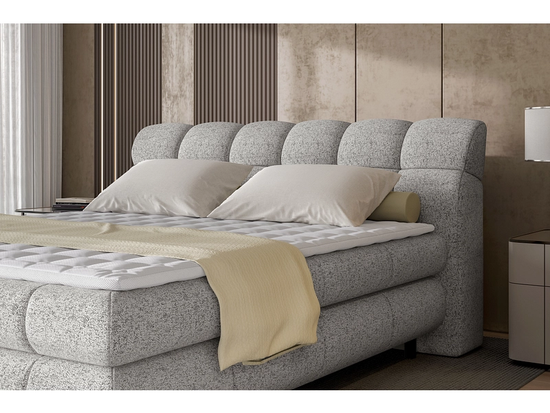 Boxspring EMILIE grigio Boxspring EMILIE grigio