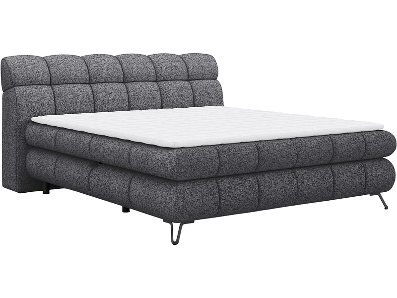 Boxspring EMILIE grigio scuro Boxspring EMILIE grigio scuro
