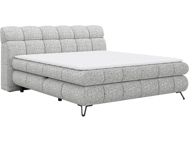 Boxspringbett EMILIE grau