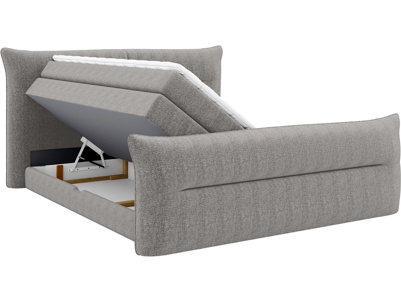 Boxspringbett ELANI hellgrau Boxspringbett ELANI hellgrau