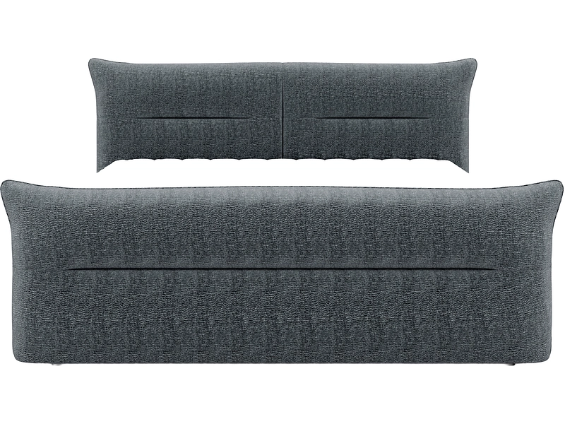 Boxspring ELANI grigio scuro Boxspring ELANI grigio scuro