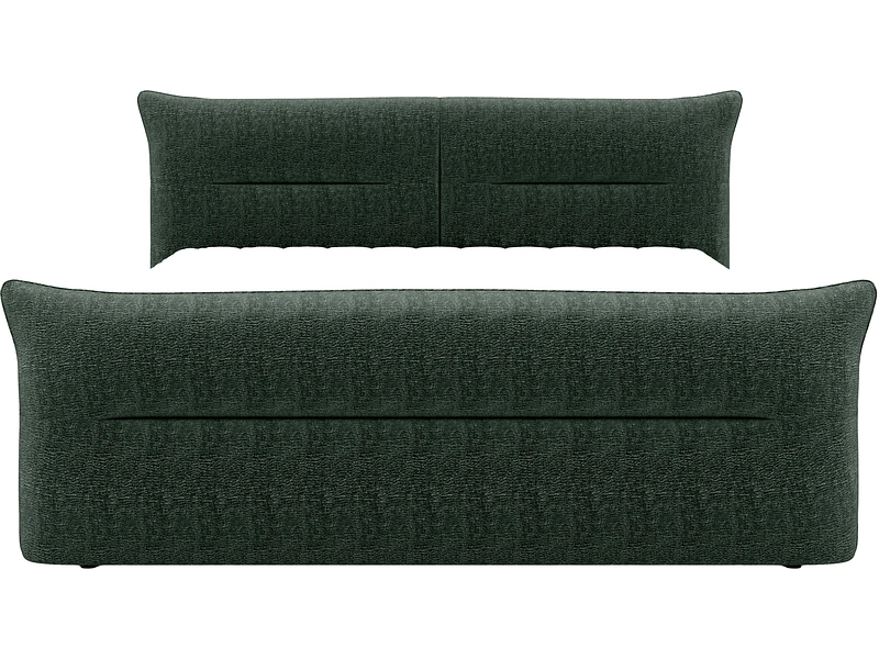 Boxspringbett ELANI dunkelgrün Boxspringbett ELANI dunkelgrün