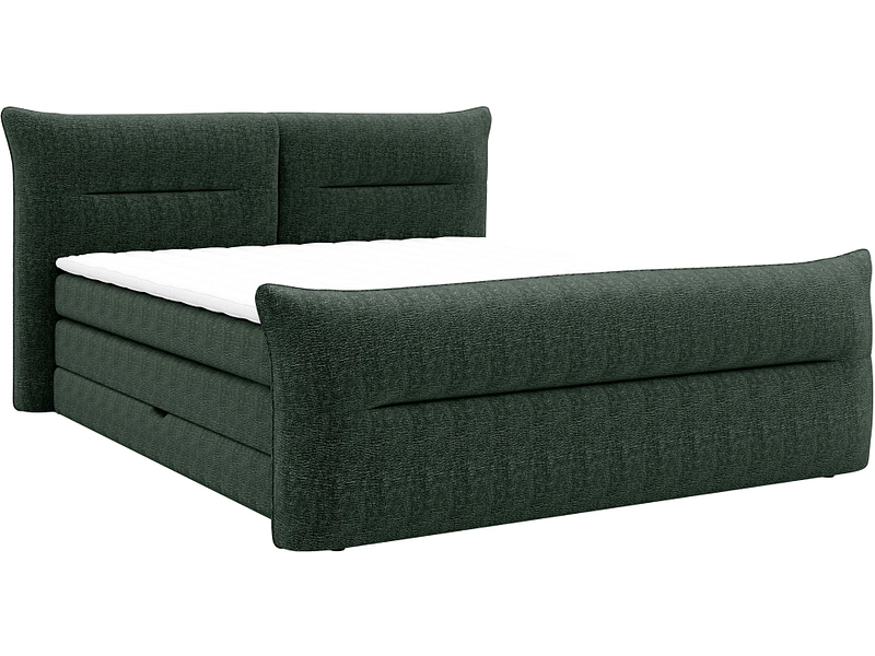 Boxspringbett ELANI dunkelgrün Boxspringbett ELANI dunkelgrün
