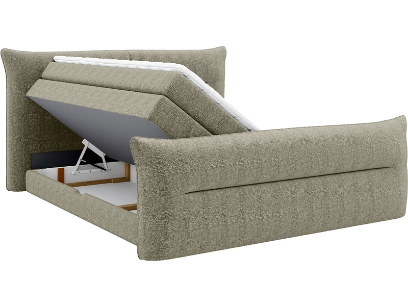 Boxspringbett ELANI grün Boxspringbett ELANI grün