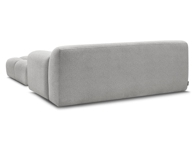 Canapé 2 places avec pouf BOBOCHIC MELISSE
