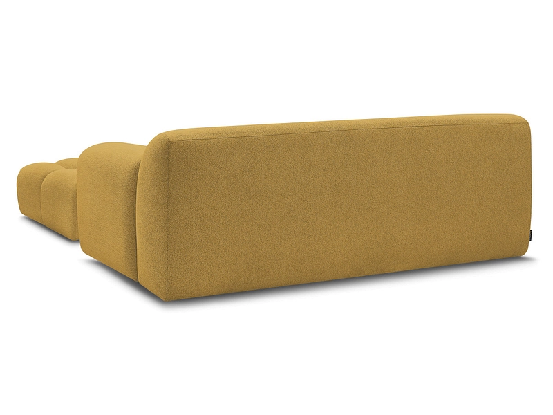 Canapé 2 places avec pouf BOBOCHIC MELISSE