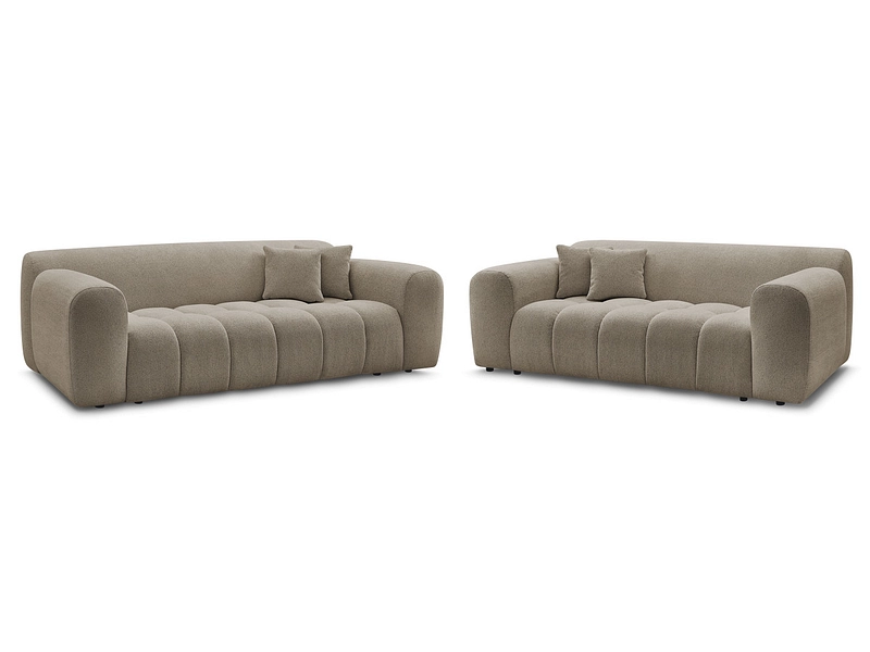 BOBOCHIC 2er + 3er Sofa MELISSE BOBOCHIC 2er + 3er Sofa MELISSE