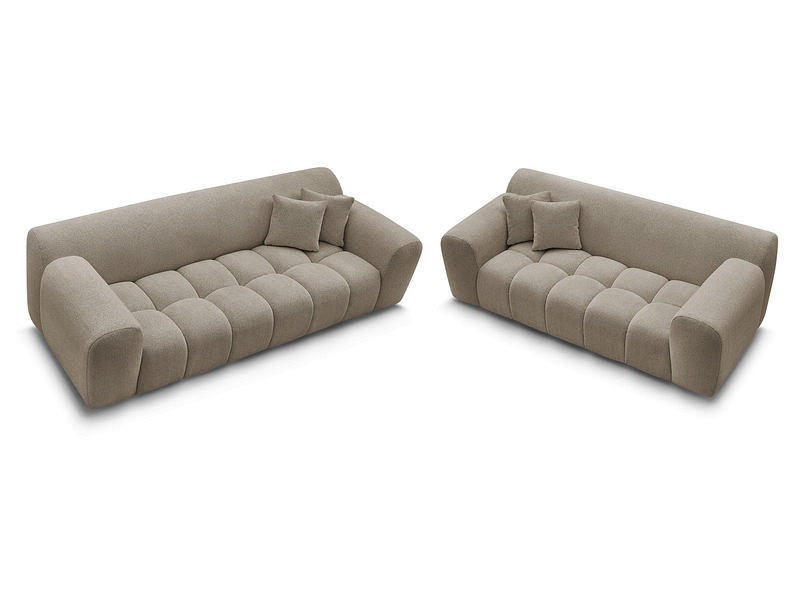 BOBOCHIC 2er + 3er Sofa MELISSE BOBOCHIC 2er + 3er Sofa MELISSE