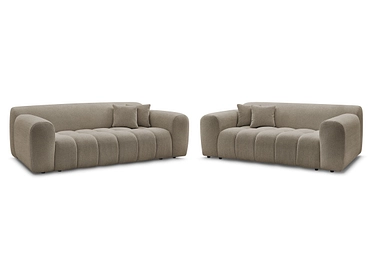 BOBOCHIC 2er + 3er Sofa MELISSE BOBOCHIC 2er + 3er Sofa MELISSE