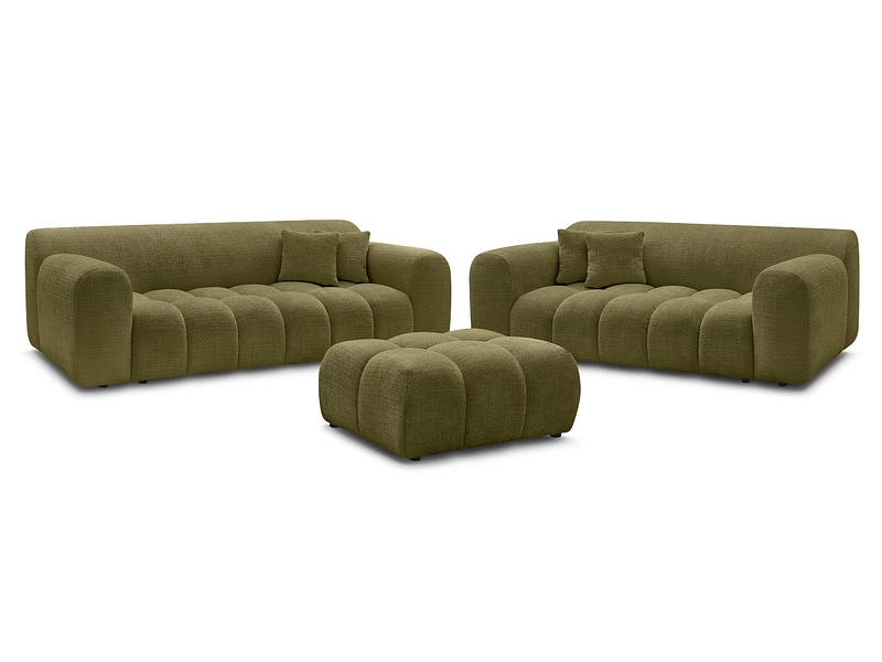 BOBOCHIC 2er + 3er Sofa MELISSE BOBOCHIC 2er + 3er Sofa MELISSE