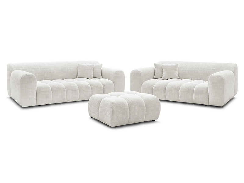 BOBOCHIC 2er + 3er Sofa MELISSE BOBOCHIC 2er + 3er Sofa MELISSE