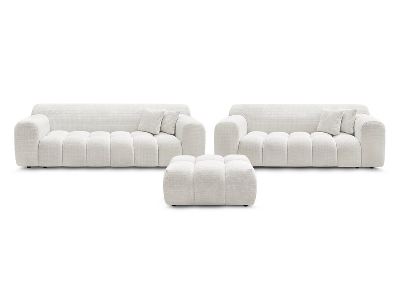 BOBOCHIC 2er + 3er Sofa MELISSE BOBOCHIC 2er + 3er Sofa MELISSE