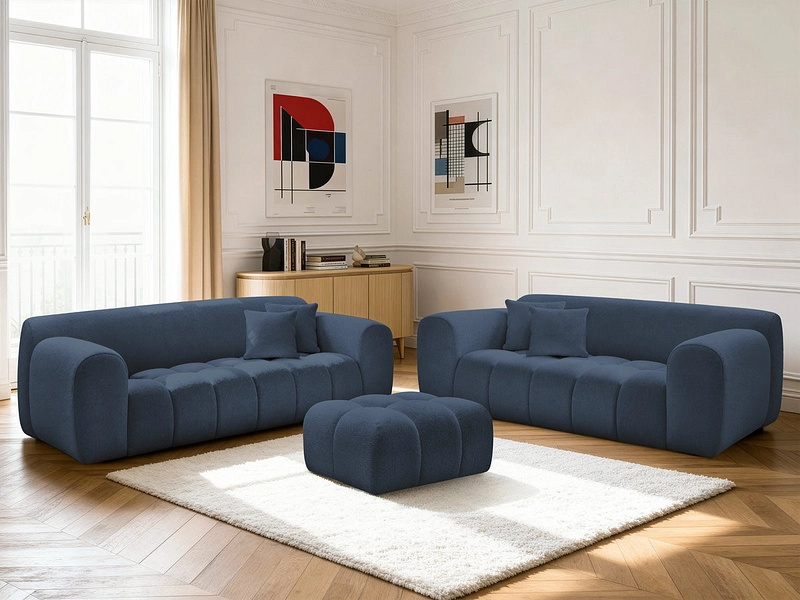 BOBOCHIC 2er + 3er Sofa MELISSE