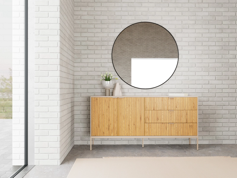 Sideboard SEAFORD 2 Türen 3 Schubladen