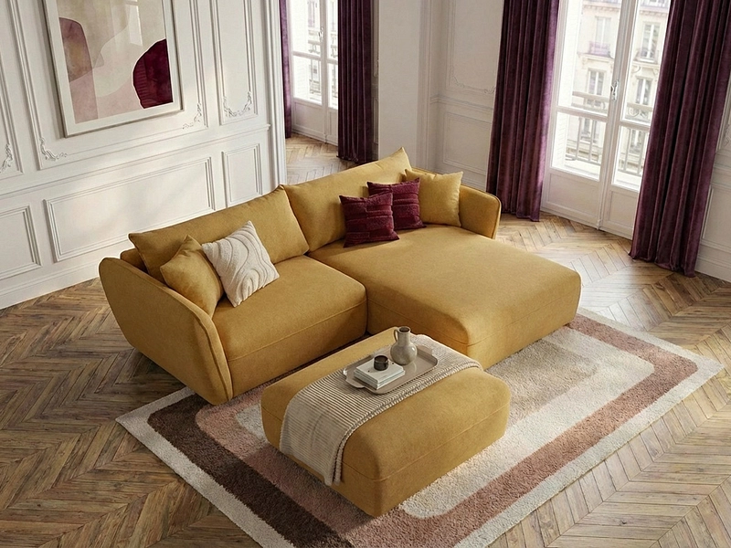 Ecksofa mit Hocker BOBOCHIC LUIGI Ecksofa mit Hocker BOBOCHIC LUIGI