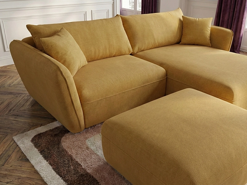 Ecksofa mit Hocker BOBOCHIC LUIGI Ecksofa mit Hocker BOBOCHIC LUIGI