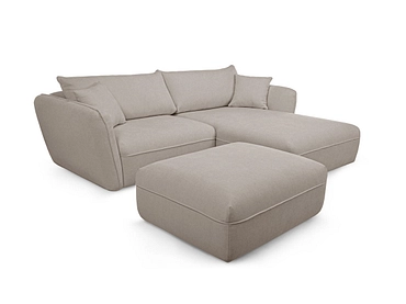 Ecksofa mit Hocker BOBOCHIC LUIGI
