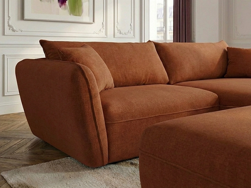 Ecksofa mit Hocker BOBOCHIC LUIGI