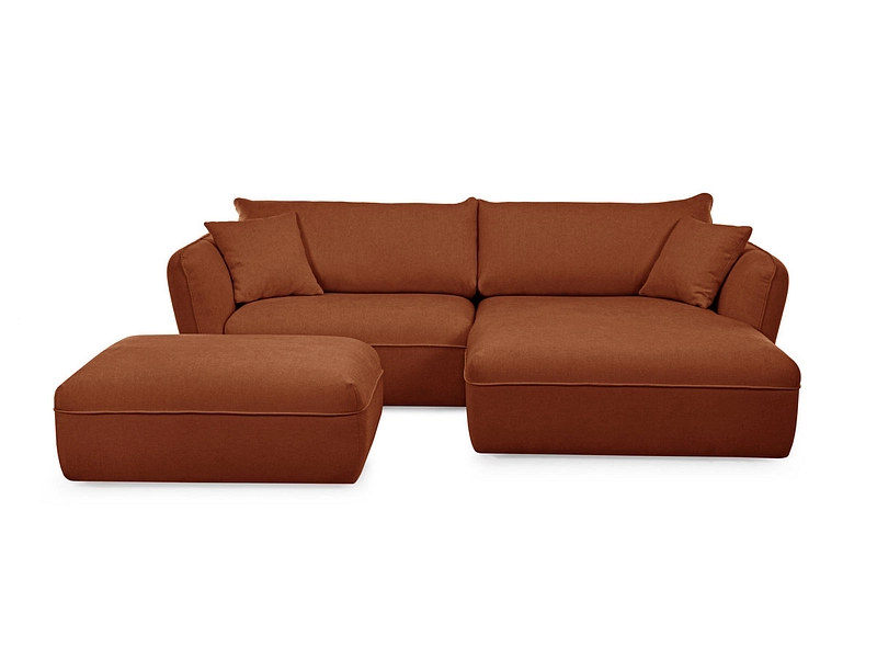Ecksofa mit Hocker BOBOCHIC LUIGI