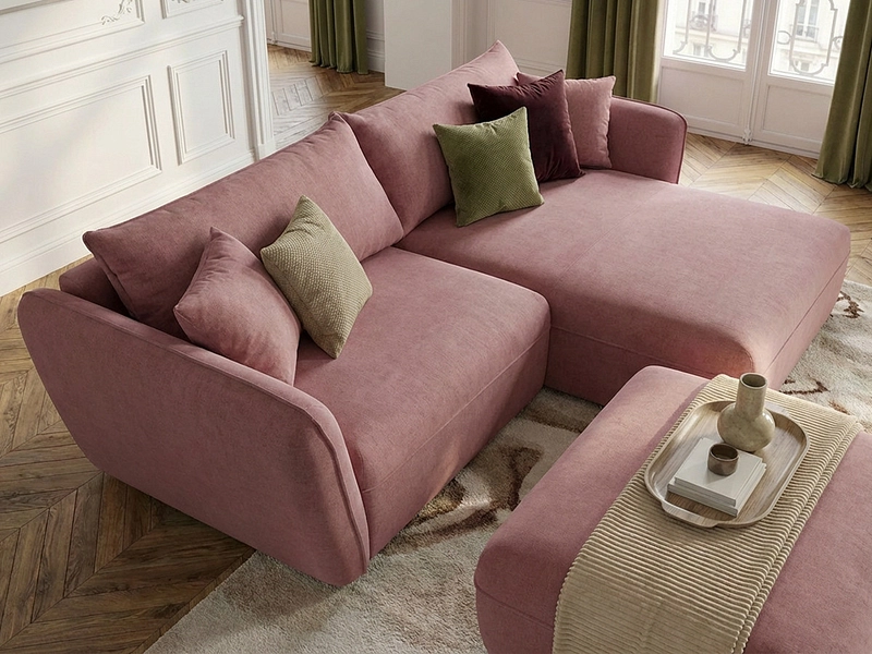Ecksofa mit Hocker BOBOCHIC LUIGI Ecksofa mit Hocker BOBOCHIC LUIGI