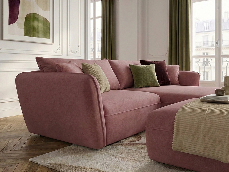 Ecksofa mit Hocker BOBOCHIC LUIGI Ecksofa mit Hocker BOBOCHIC LUIGI
