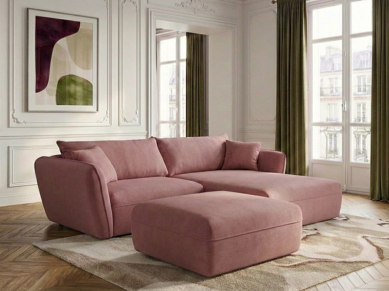 Ecksofa mit Hocker BOBOCHIC LUIGI Ecksofa mit Hocker BOBOCHIC LUIGI