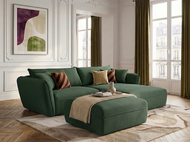 Ecksofa mit Hocker BOBOCHIC LUIGI Ecksofa mit Hocker BOBOCHIC LUIGI