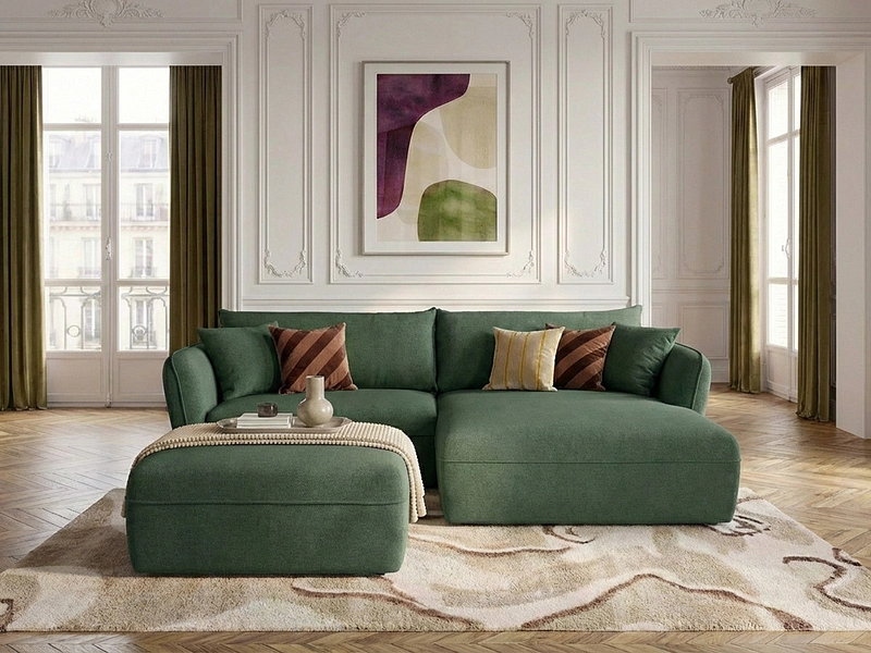 Ecksofa mit Hocker BOBOCHIC LUIGI Ecksofa mit Hocker BOBOCHIC LUIGI