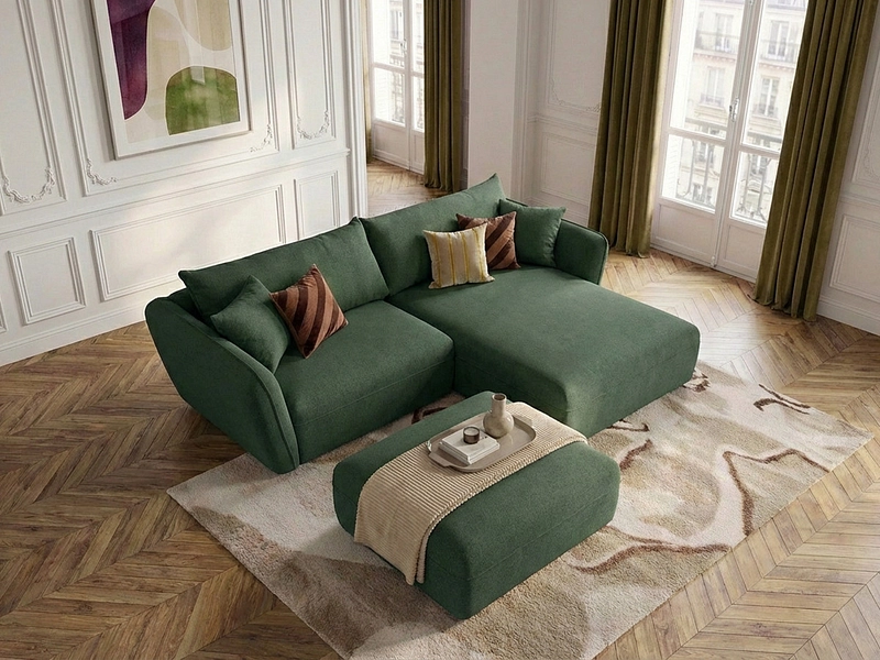 Ecksofa mit Hocker BOBOCHIC LUIGI Ecksofa mit Hocker BOBOCHIC LUIGI