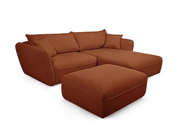 Ecksofa mit Hocker BOBOCHIC LUIGI