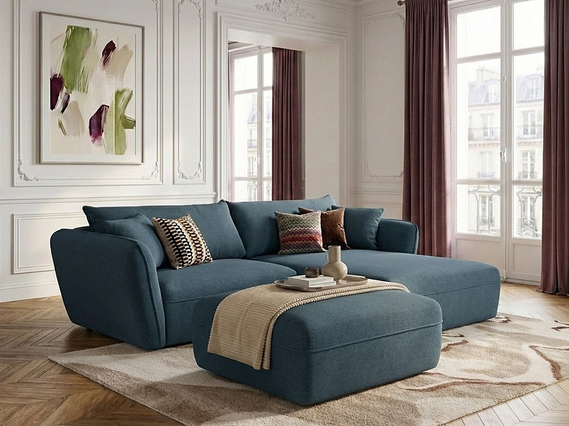 Ecksofa mit Hocker BOBOCHIC LUIGI Ecksofa mit Hocker BOBOCHIC LUIGI